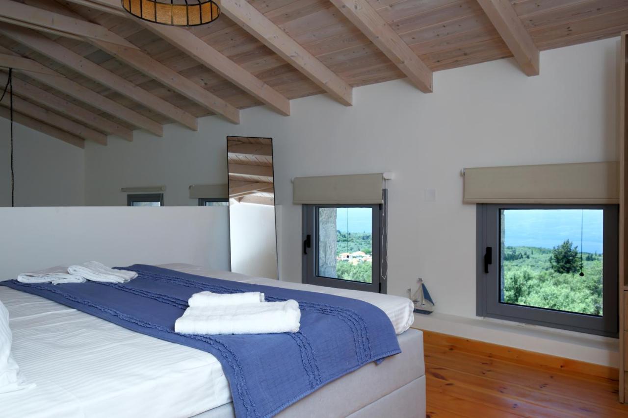 Tsakmakis Villas Luxury- Panoramic Sea View - Lefkada Tsoukaládhes Exteriör bild