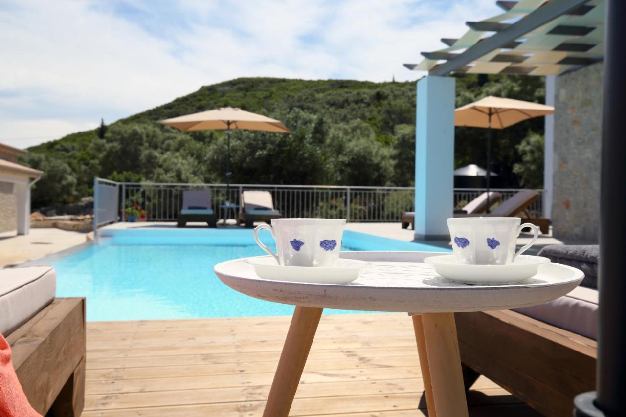 Tsakmakis Villas Luxury- Panoramic Sea View - Lefkada Tsoukaládhes Exteriör bild