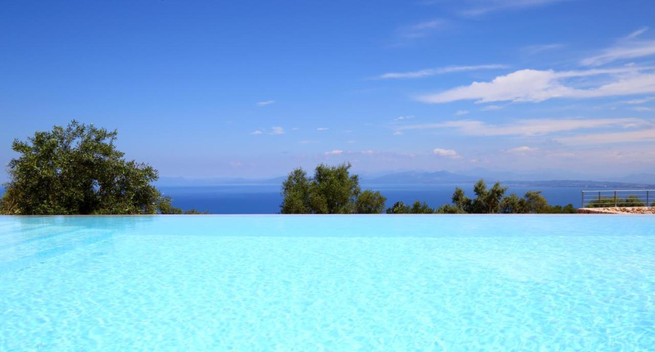 Tsakmakis Villas Luxury- Panoramic Sea View - Lefkada Tsoukaládhes Exteriör bild