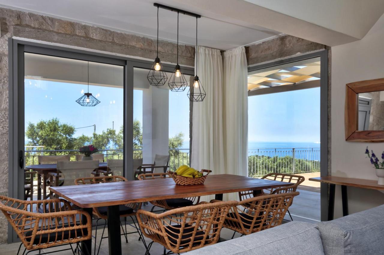 Tsakmakis Villas Luxury- Panoramic Sea View - Lefkada Tsoukaládhes Exteriör bild