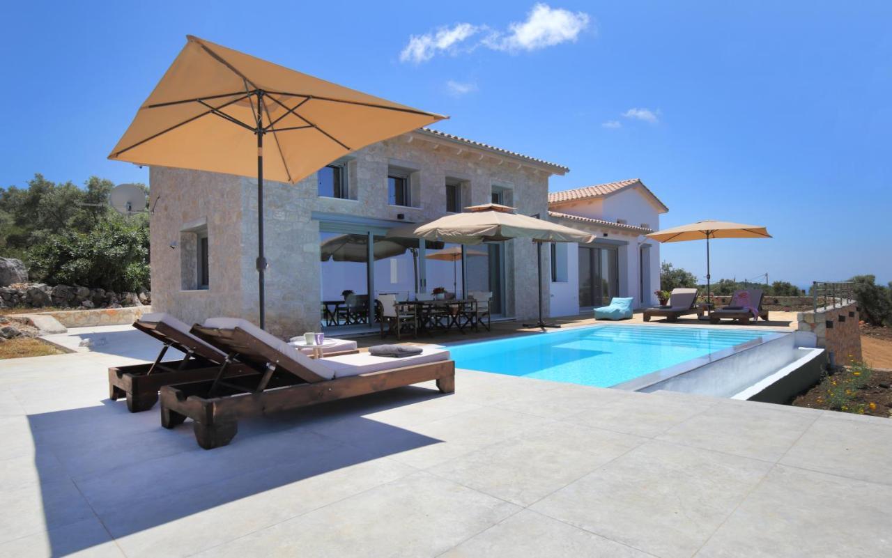 Tsakmakis Villas Luxury- Panoramic Sea View - Lefkada Tsoukaládhes Exteriör bild
