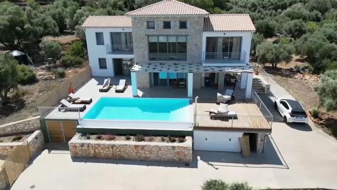 Tsakmakis Villas Luxury- Panoramic Sea View - Lefkada Tsoukaládhes Exteriör bild