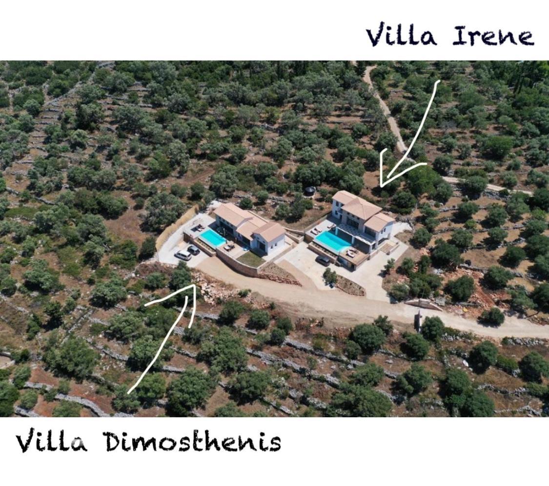 Tsakmakis Villas Luxury- Panoramic Sea View - Lefkada Tsoukaládhes Exteriör bild