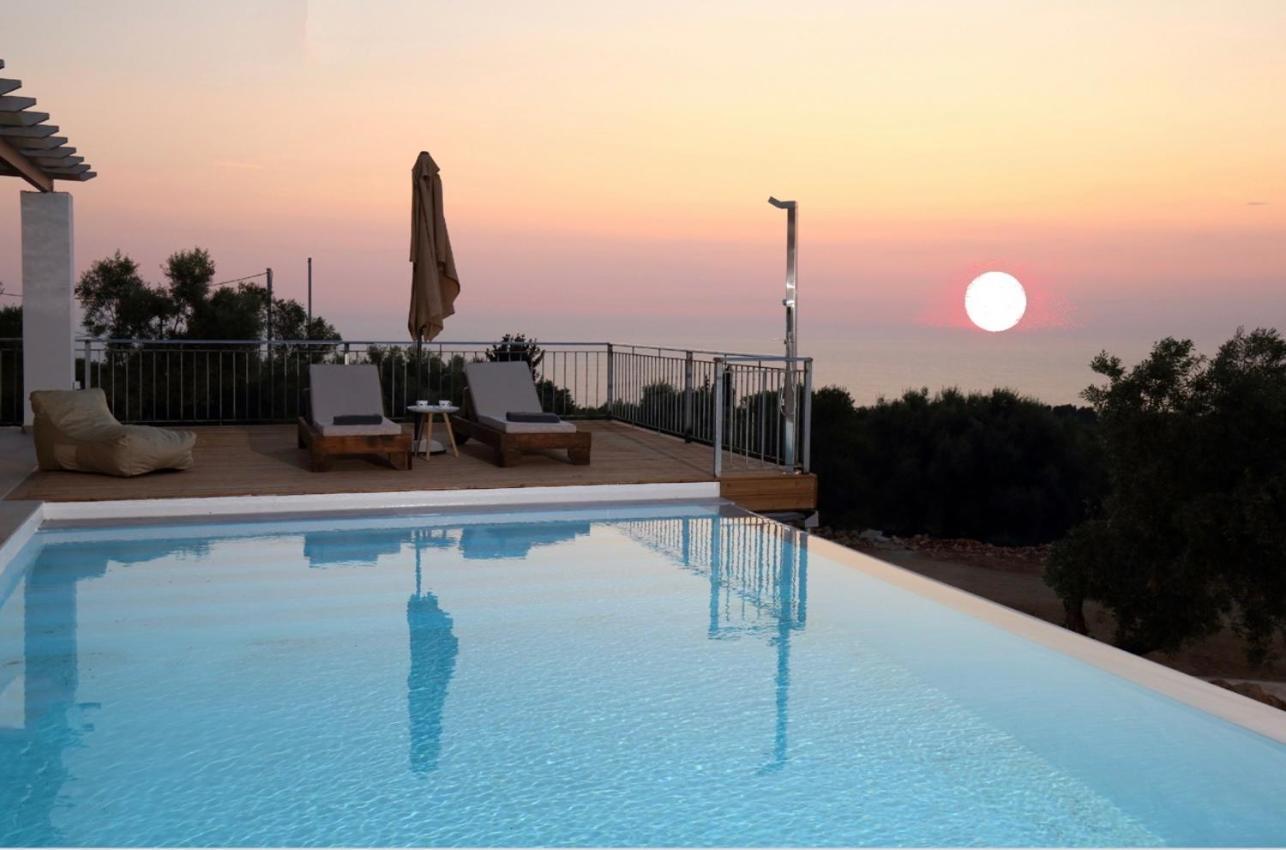 Tsakmakis Villas Luxury- Panoramic Sea View - Lefkada Tsoukaládhes Exteriör bild