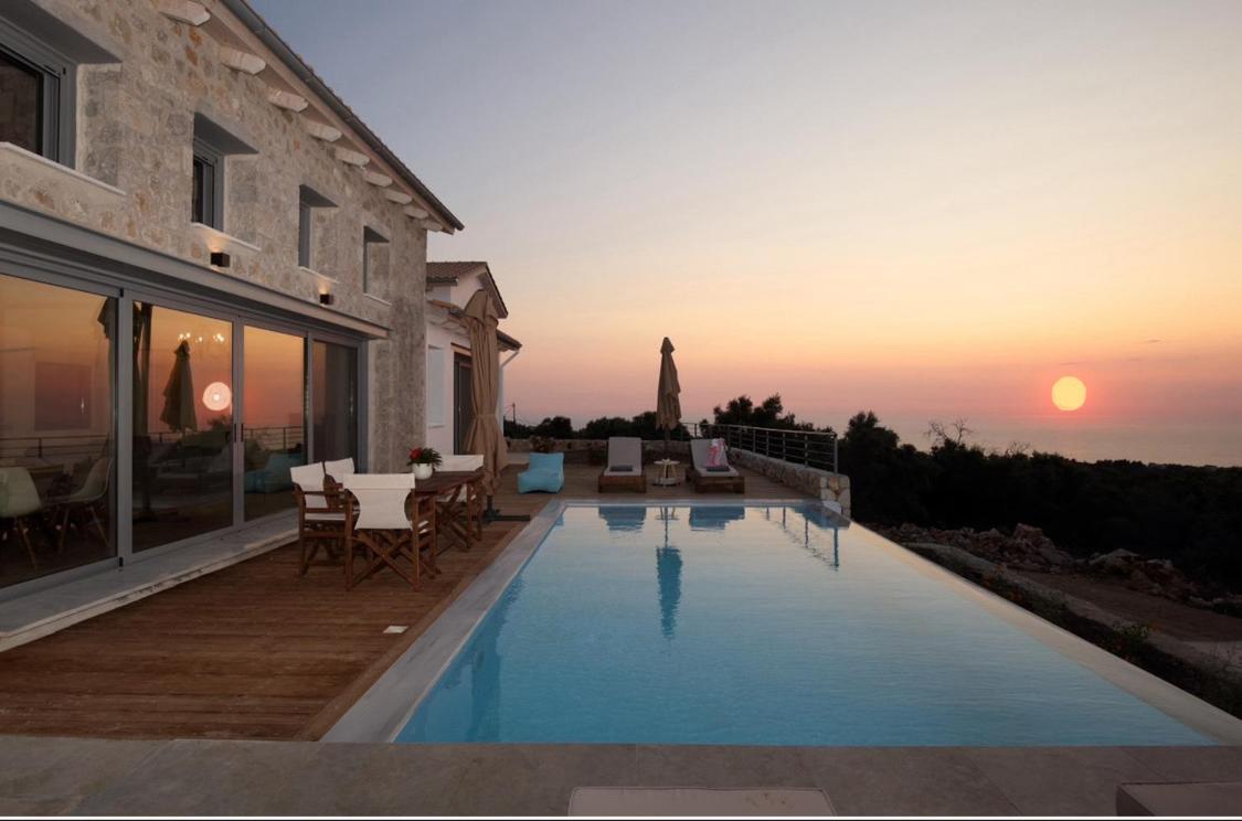 Tsakmakis Villas Luxury- Panoramic Sea View - Lefkada Tsoukaládhes Exteriör bild